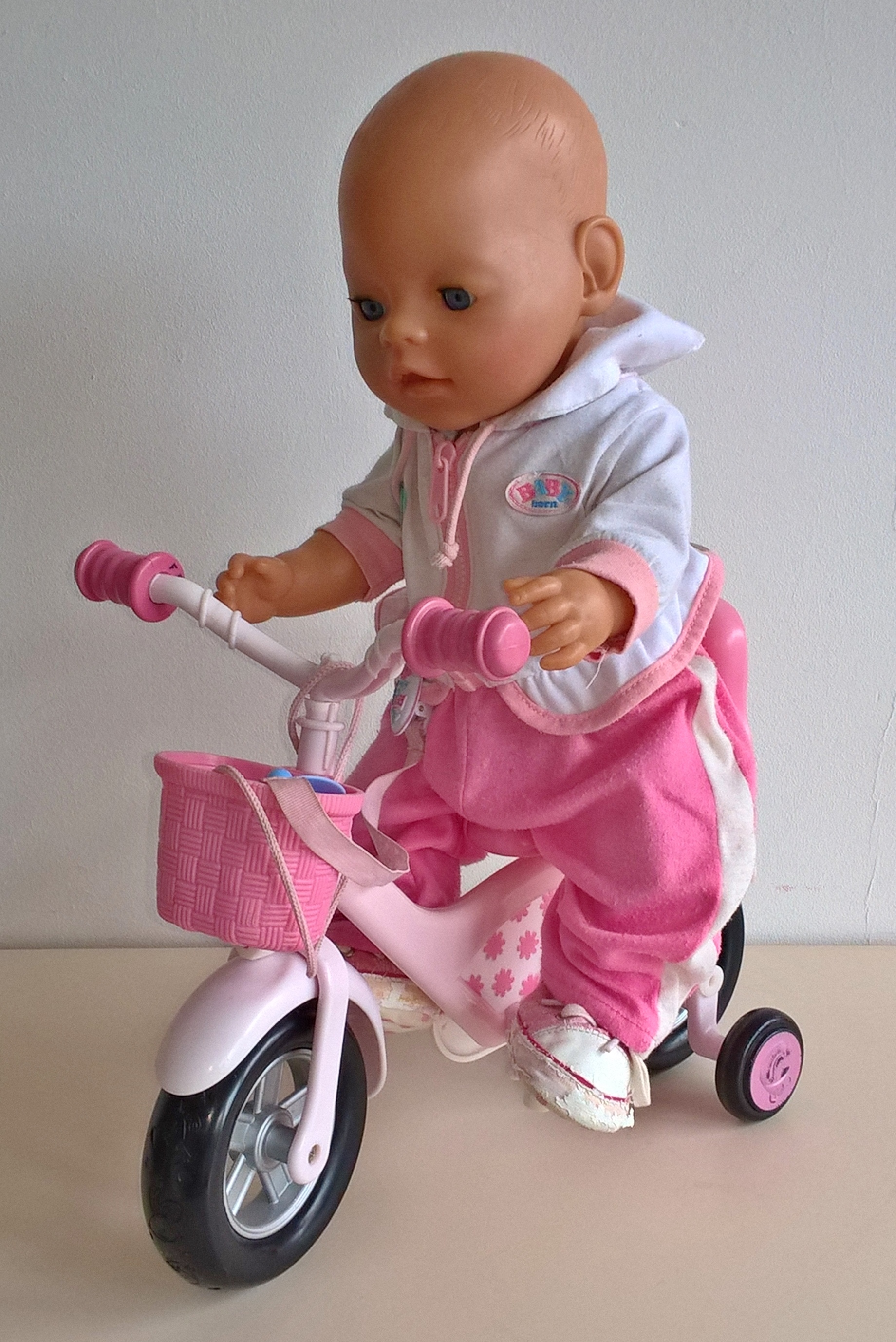 Bewolkt Inhalen Graden Celsius Baby Born met fiets - Speel-o-Theek Hillegom